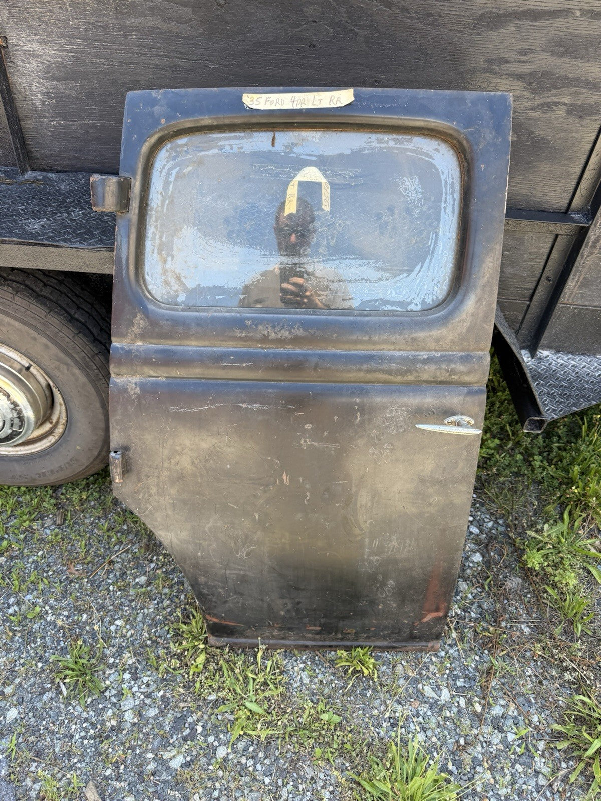 1935 1936 Ford 4 Door Sedan Passenger Rear Door – Iron Trap Garage