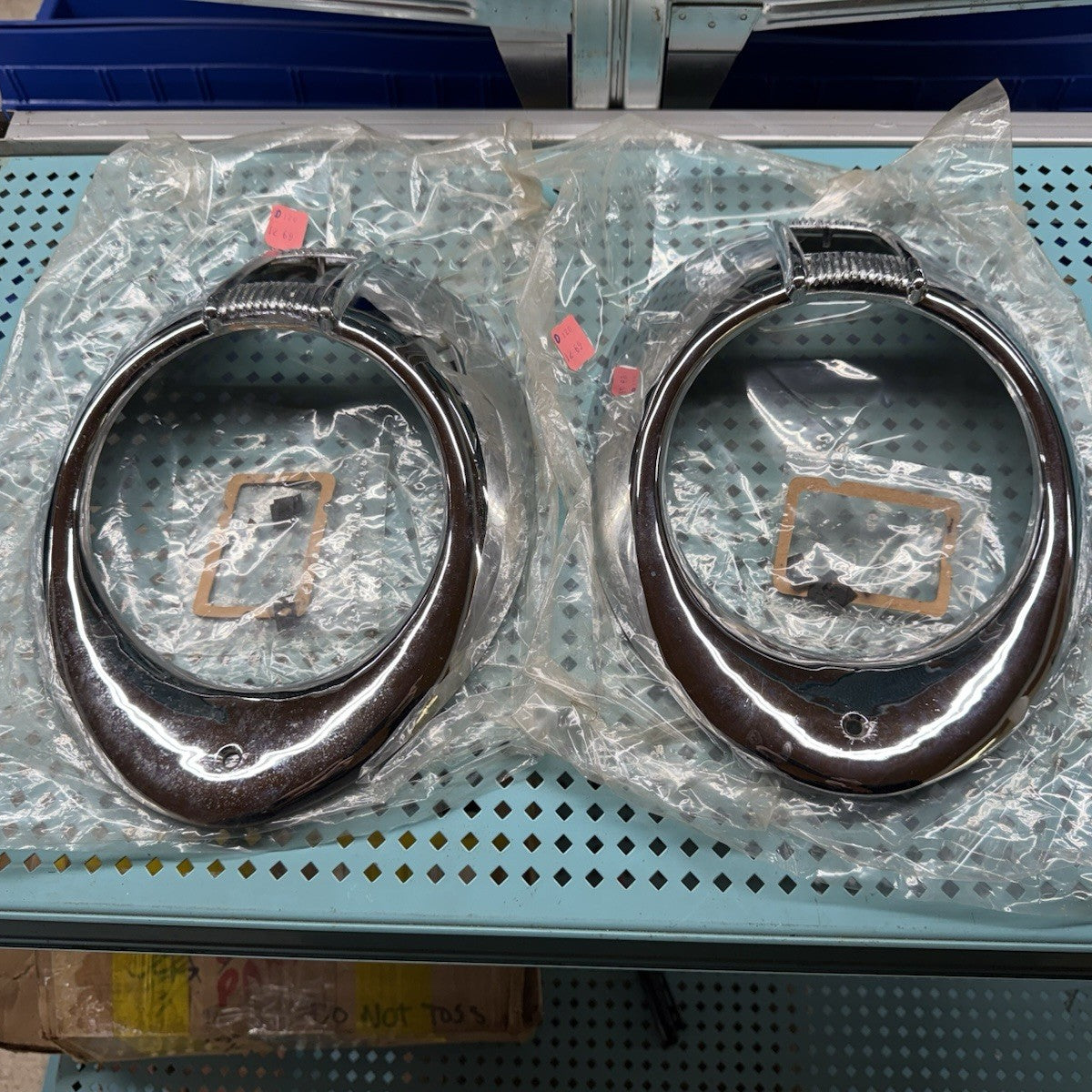 1940 Ford Car Deluxe Chrome Headlight Bezels Coupe Sedan Convertible ...