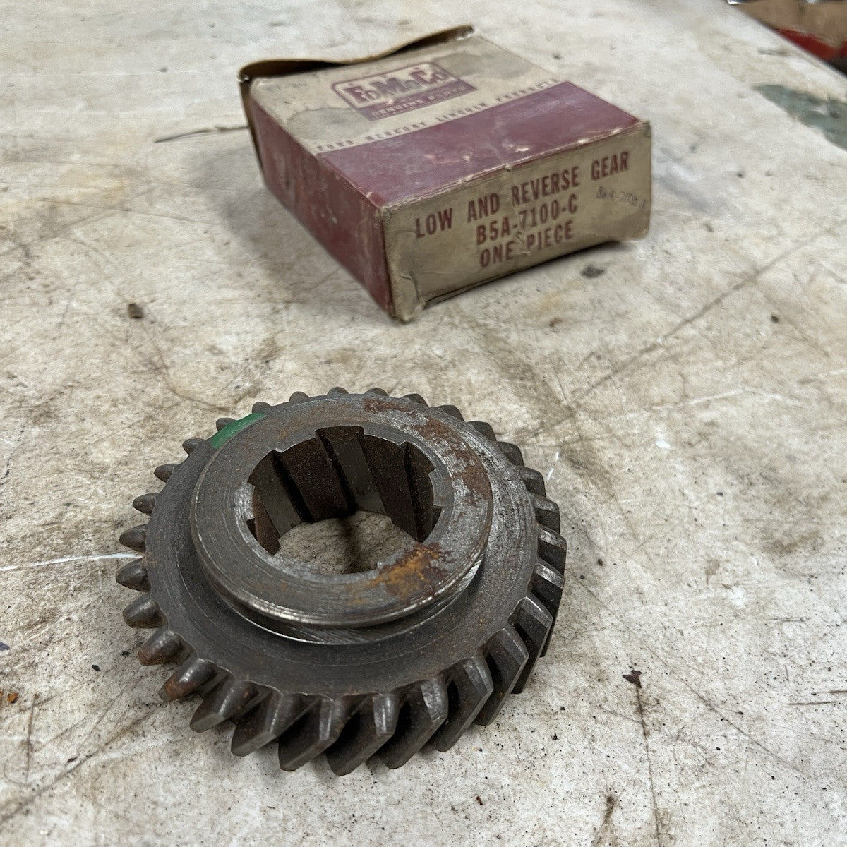 f1 reverse gear 1958-1962 Ford T86 w/OD 3 Speed NOS First and Reverse Gear B6A-7100-A –  Iron Trap Garage