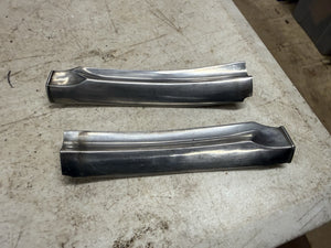 1951 FORD PASSENGER VICTORIA LOWER REAR QUARTER TO TRUNK TRIM PIECES