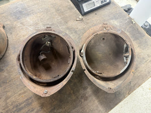 1940 Ford Standard Deluxe & 1940-1941 Ford Pickup Pair of headlight buckets
