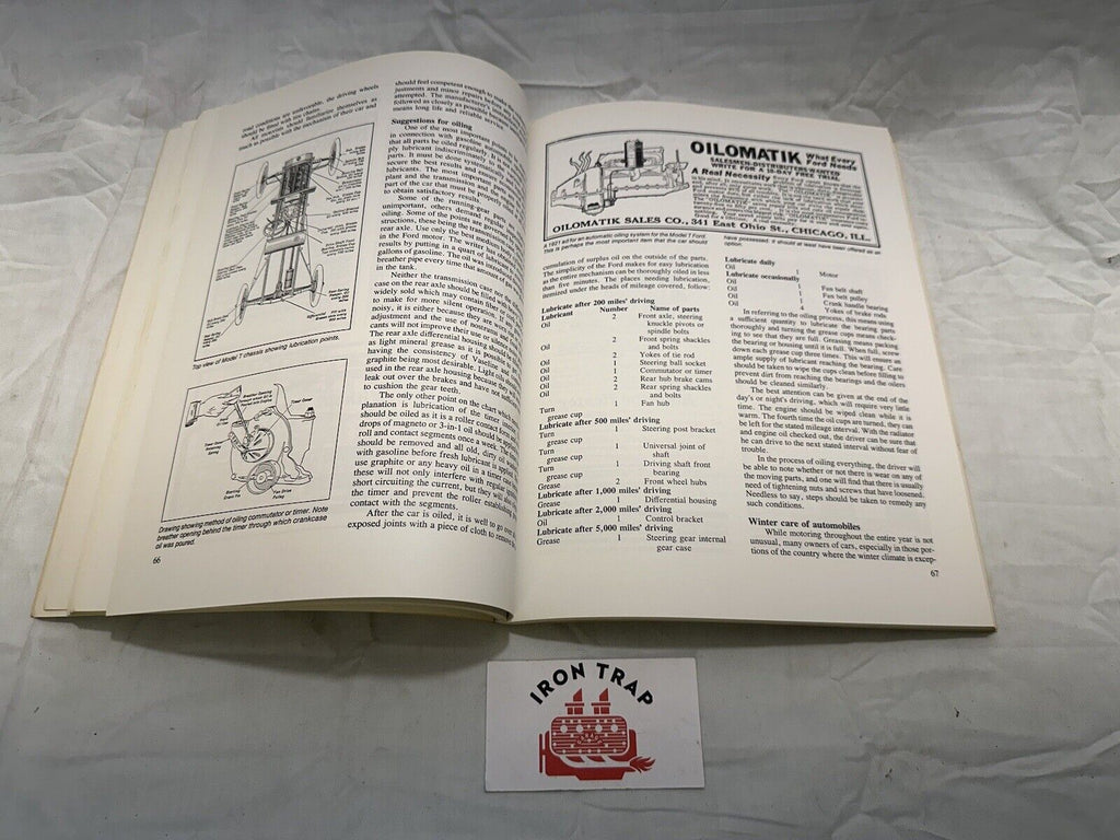 FORD MODELT CATALOG OF ACCESSORIES By Gordon Schindler *Excellent Con