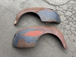 1941 Ford Rear Fenders Coupe Sedan Convertible Original Pair