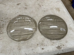 1935 Ford Headlight Lens Pr 1935-1939 Truck Head Light Lamp Glass 1936 1937 1938