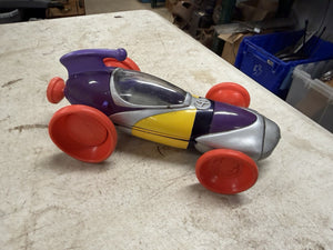 Vintage VeggieTales Larry Boy & Larry Mobile 2000 Big Idea Car Works