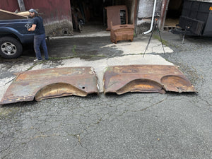 1935 1936 1937 Ford Panel Delivery Truck Quarter Side Panels Original