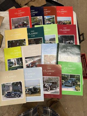 Lot Of 24 Issues Of The Classic Car Magazine 1980s Auburn Duesenberg #75