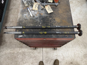 1942-1948 Ford Rear Axle Shafts Pair Car Pickup 1947 Banjo Rear 16 Tooth