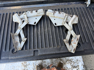 1952 1953 1954 Ford Mercury RH & LH Trunk Hinges Pair Sedan Original