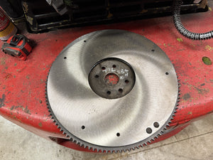 Resurfaced 1949-53 Ford Flathead Flywheel For 10” Clutch Coupe Roadster Hot Rod