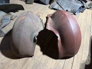 1936 Ford Car Pair  Front Fender Coupe Sedan Roadster Original