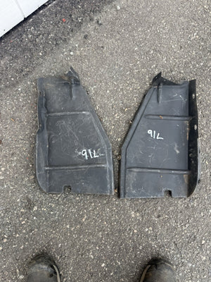 1946 1947 1948 Ford Radiator AIR DEFLECTOR SIDE PANELS Original pair 1942