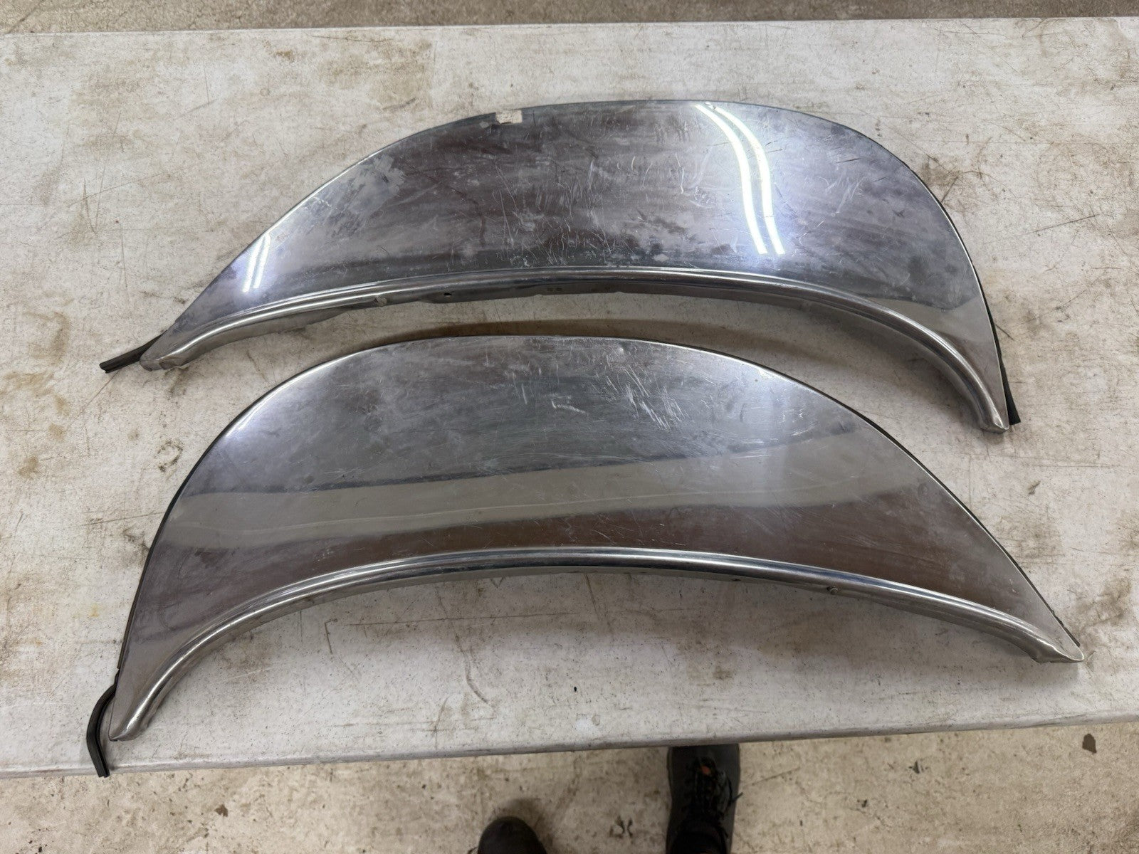 Foxcraft Ford 66 1966 Galaxie Stainless steel Fender Skirts FWS-66
