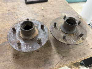 1940 Ford Banjo Front Axle Brake Wheel Hub 5x5.5 BP Hot Rod Coupe Roadster