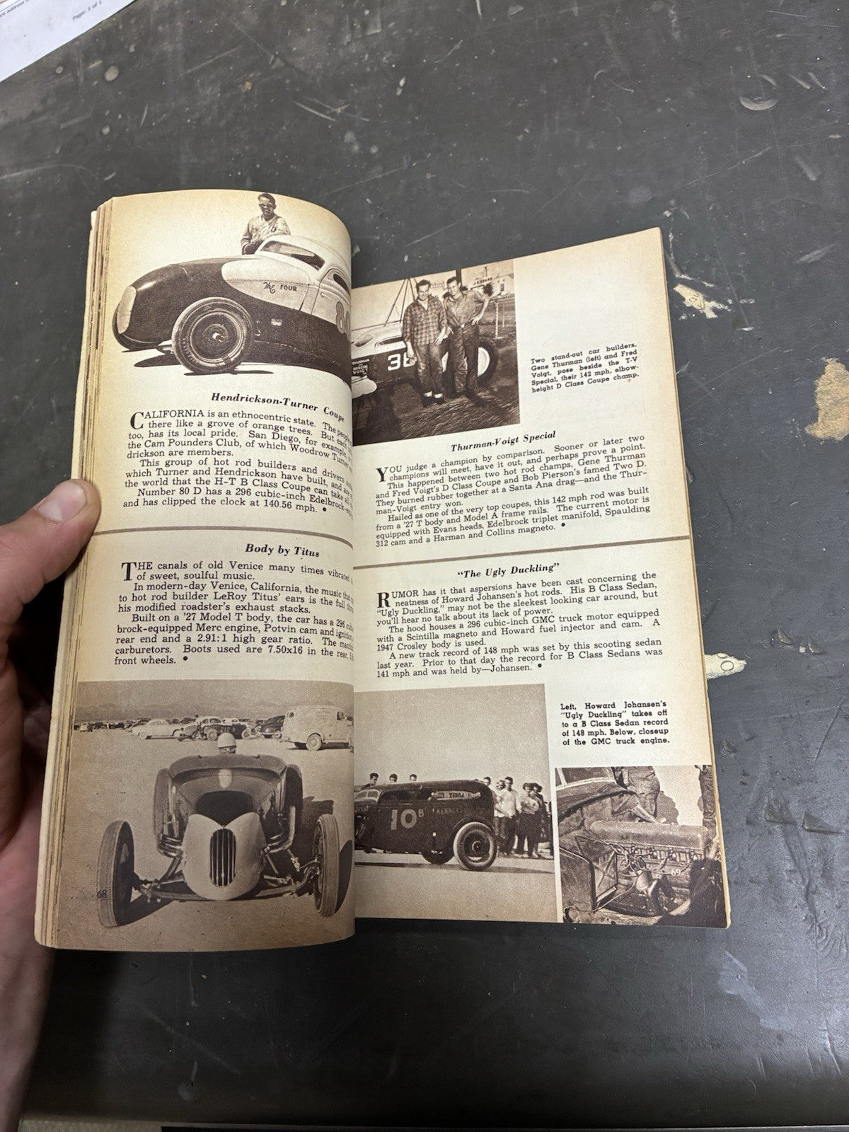 Hot Rod Handbook from 1951 - Fawcett Book #129 - Vintage Item
