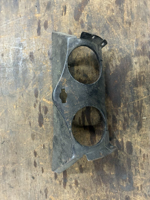 1937 Ford LOWER INSIDE GRILLE PAN / APRON Original Air Baffle