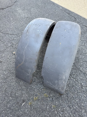 1928 1929 Ford Model A Coupe Roadster Cabriolet Rear Fenders Original Pair