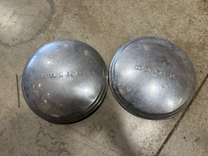 Set Of 2 1939-1941 Buick Hubcaps Hub Caps Special Century Roadmaster Limited