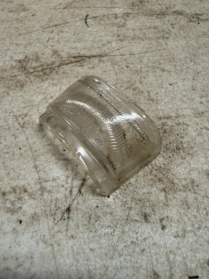 1937 38 Chevrolet Coupe Sedan 47-53 GM Truck Guide Tag Light Lens 920634  w1