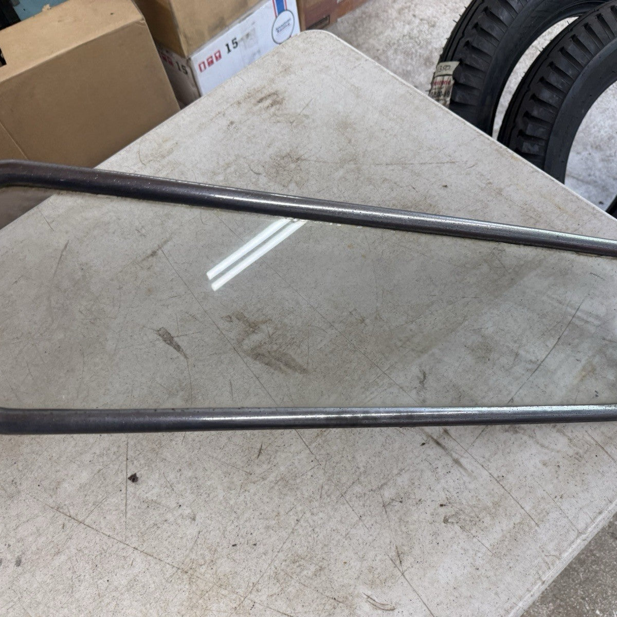 Hot Rod Rear Windows Vintage Convertible Rear Window Frame Hot Rod Roadster Custom – Iron ...