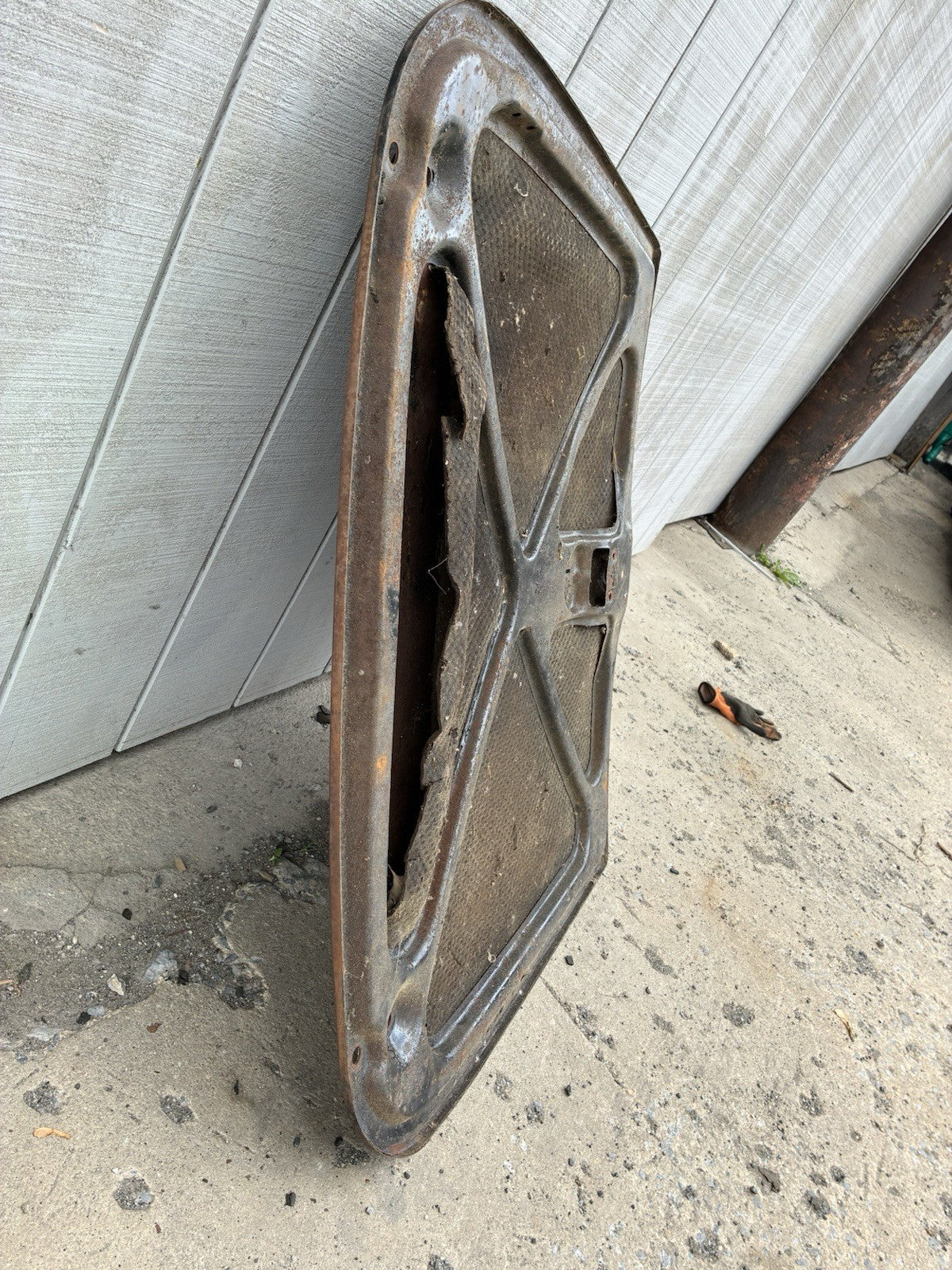 1937 Ford Tudor Sedan Slantback Trunk Lid Original – Iron Trap Garage