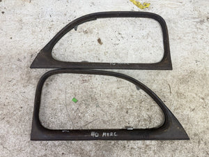1940 Mercury 4 Door Sedan Front Door Garnish Molding Pair Original