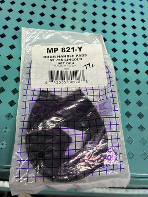 1952-55 Lincoln Exterior Door Handle Rubber Gasket Pads Set USA Made