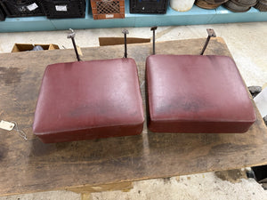 Vintage Original 1940 Ford Coupe Opera Jump Seats Complete Deluxe Standard