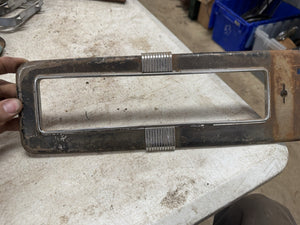 1940 Chevrolet Passenger Car Gauge Surround Bezel Panel Coupe Sedan Convertible