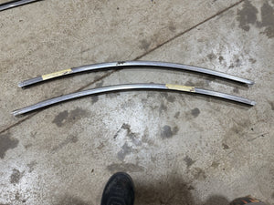 1955 1956 Ford Crown Victoria Top of Quarter Window Channels ( L & R )