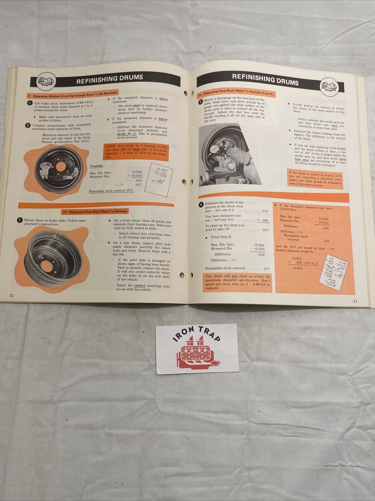 1974/75 Ford Driveability Diagnosis book Lot CTP-1974-6/CTP-1975-1