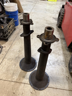 1935 1936 Ford Banjo Rear Axle Tubes Bells '36 torque tube differential
