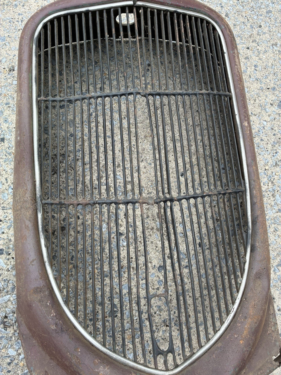 1936 Ford Pickup Grill Shell Grille NICE Original Truck 1/2 Ton Flathe ...