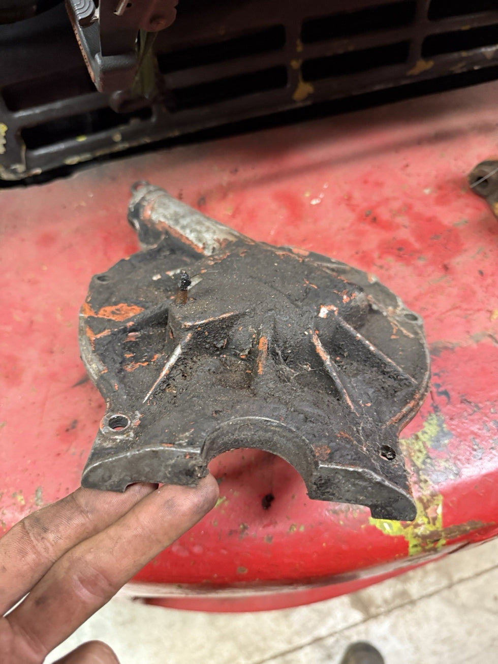 1949-53 Ford Flathead Aluminum Timing Gear Cover 8BA – Iron Trap Garage