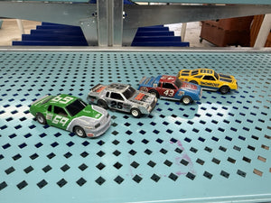 Lot Of 4 Vintage Tyco Stock Car HO Slot Cars Made In Hong Kong
