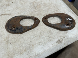 1942 1946 1947 1948 Ford Tail Light Mounting Backer Plate Coupe Sedan Convert