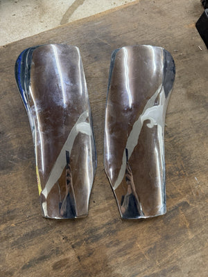 Chrome Ford Stone Guard 1946 1947 1948 Ford Rear Fender Coupe Sedan Convertibl