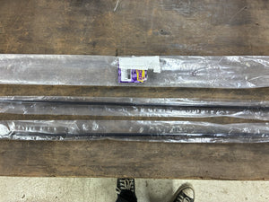 1932 - 1936 Ford Black Radiator Support Rods Speedway Brand Coupe Sedan Roadster