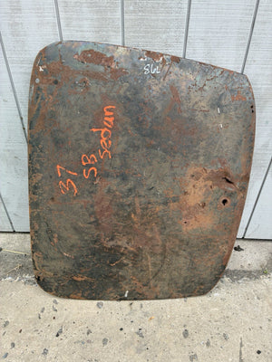 1937 Ford Tudor Sedan Slantback Trunk Lid Original