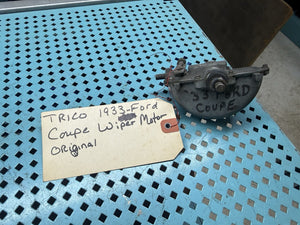 1933 1934 Ford Trico Closed Car Vacuum Wiper  Coupe Sedan Tudor