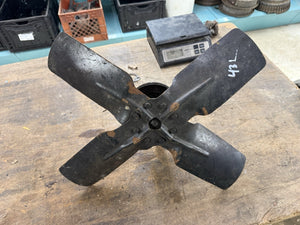Original 18" Ford Flathead Radiator Cooling Fan 8BA 7RT 8CM hot rod 1949-1953
