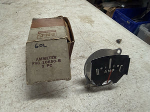 1952-1953 Ford Car Ammeter, NOS FAC-10850-B Coupe Sedan Convertible