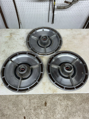 Set Of 3–1964 Chevrolet Impala SS Chevy Chevelle Malibu Wheel Cover Hubcap 14”