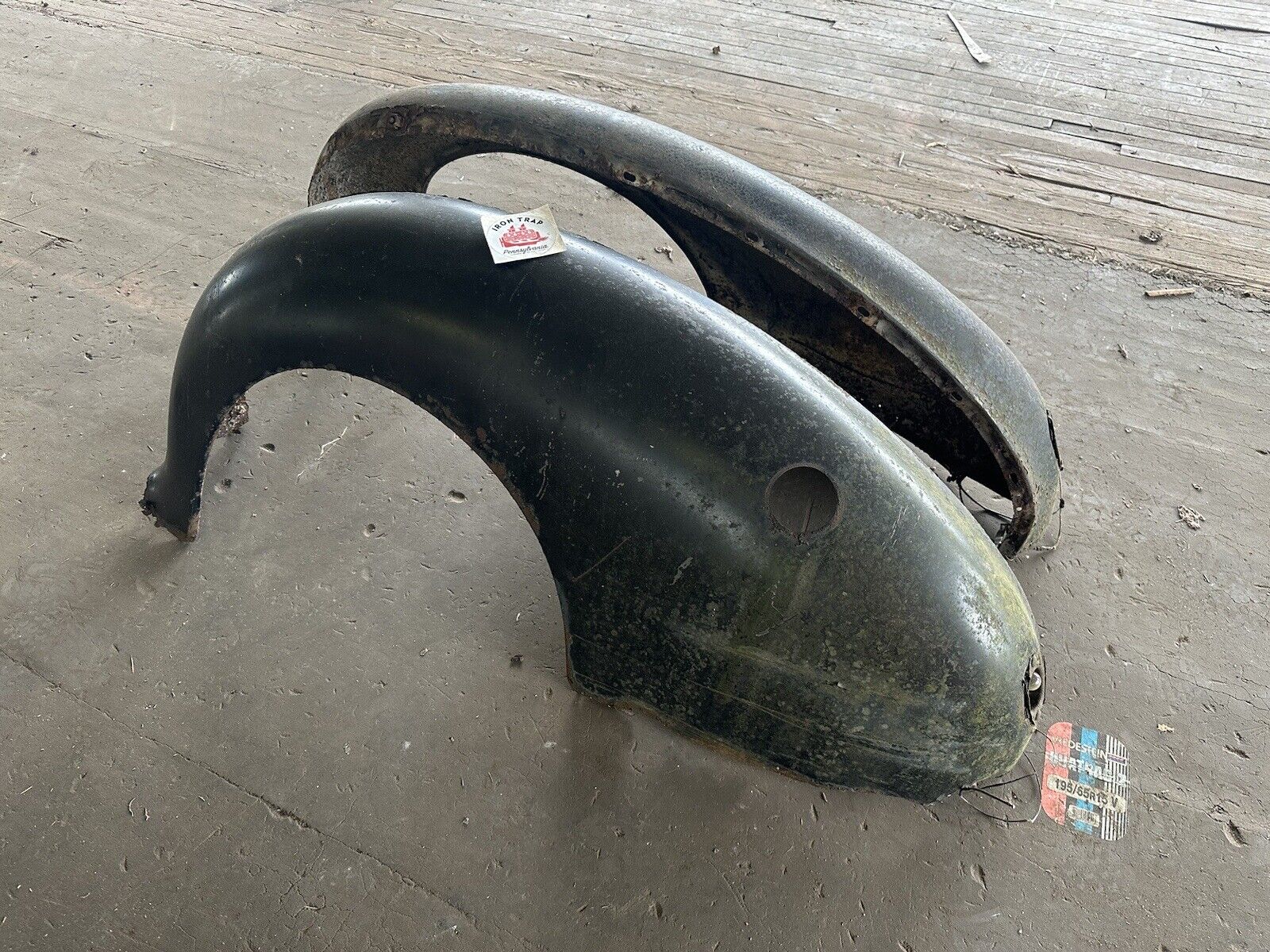 1938 Ford Sedan 1939 Ford Sedan & Coupe Rear Fenders Pair – Iron