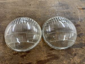 1936 Ford Passenger Car Headlight Lenses Pair Coupe Sedan Roadster Hot Rod