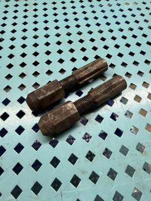 Used 1928-48 Ford Spindle bolt king pin retainer pin and stop nut