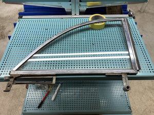 1953 Ford convertible, 2 door hardtop quarter glass window trim frame Drivers