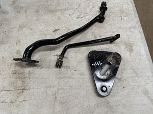 1933 1934 Ford Truck SIDE MOUNT SPARE TIRE CARRIER Original 1/2 ton Pickup