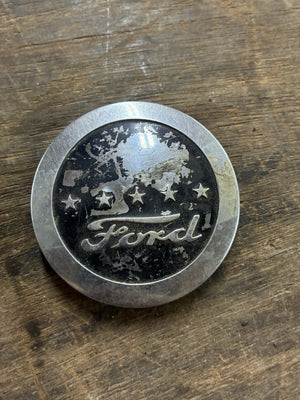 1954 1955 1956 Ford Truck Steering Wheel Horn Button Emblem Cap 5 Star