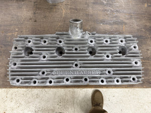 Single Offenhauser 1938-1948 Ford Flathead 24 Stud Finned Aluminum Head 350 Lift